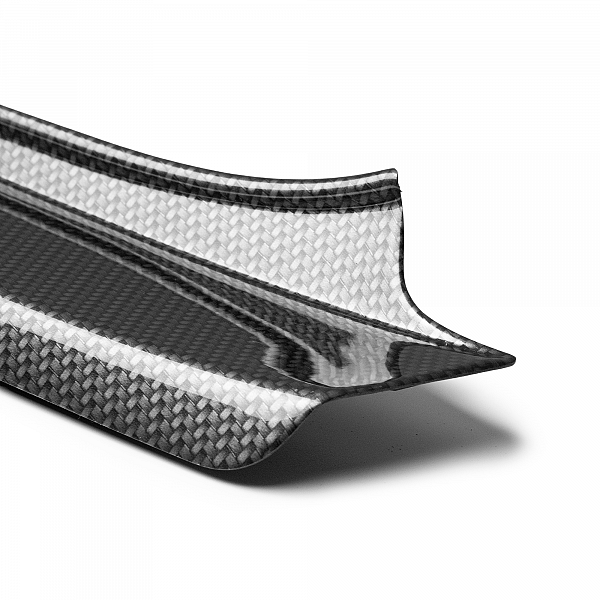 Zaštitna letva stražnjeg branika pogodno za Mazda CX5 04.2012-03.2017  precizno pristajanje s dubokim zaštitnim rubom, ABS plastika- posebna boja izgled karbonskih vlakana