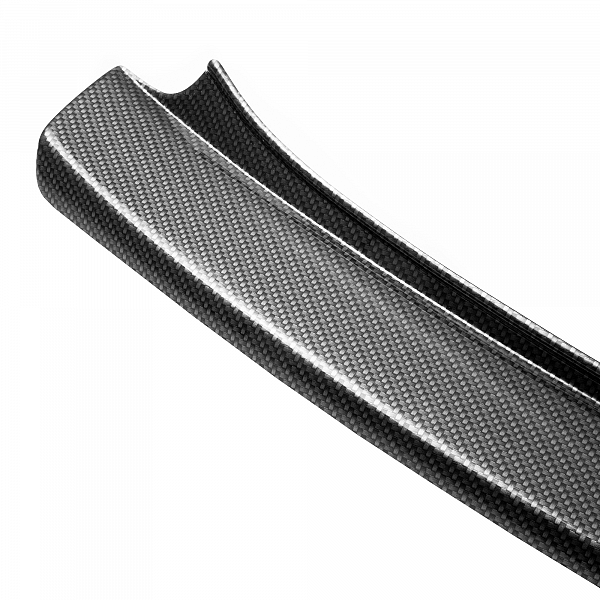 Zaštitna letva stražnjeg branika pogodno za Mazda CX5 04.2012-03.2017  precizno pristajanje s dubokim zaštitnim rubom, ABS plastika- posebna boja izgled karbonskih vlakana