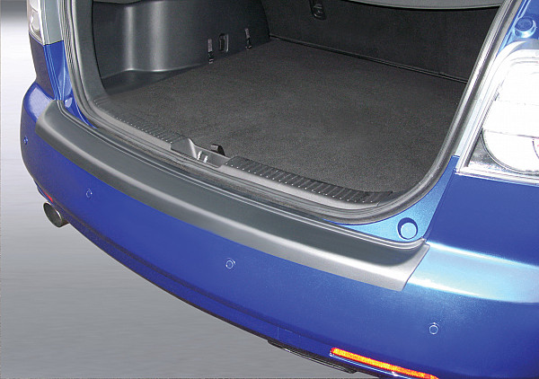 Ladekantenschutz passend für Mazda CX7 ab BJ. 10.2007-9.2009  passgenau mit Abkantung ABS- Sonderfarbe Carbon Optik