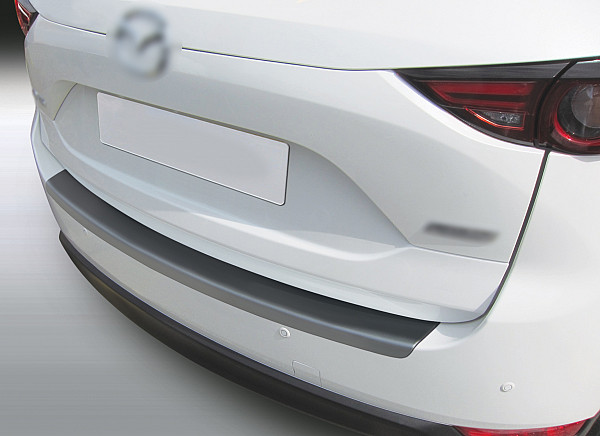 Ladekantenschutz passend für Mazda CX5 ab BJ. 5.2017>  passgenau mit Abkantung ABS- Farbe schwarz