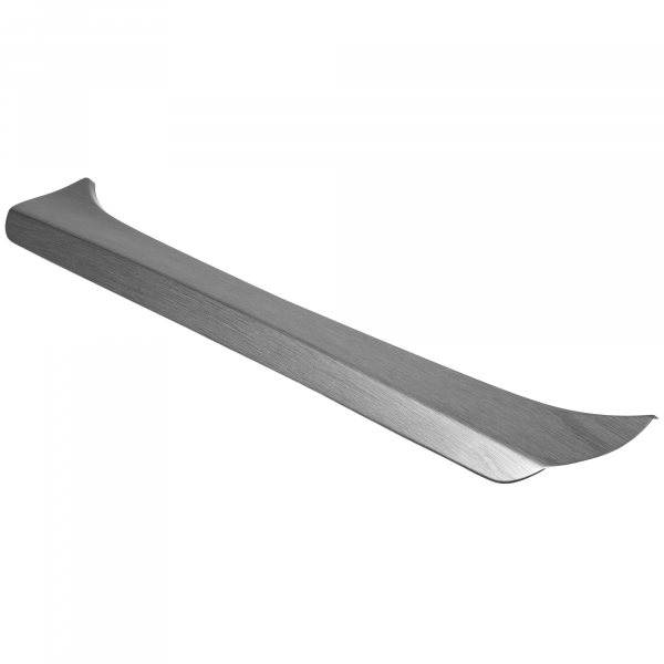 Rear Bumper Protector compatible with Mercedes Benz CLA Class Shooting break Sport & AMG Line 01.2015-02.2019  Rearguard, Tailored Fit Bumper Guard, ABS Plastic- Special Colour Brushed Aluminum Look