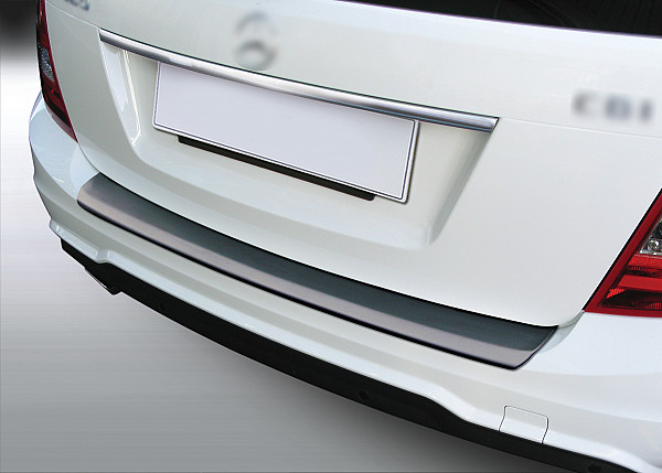 Zaščitna letvica zadnjega odbijača kompatibilna za Mercedes Benz Razred C T Model Karavan S204 03.2011-05.2014 ni za C63 AMG zaščita nakladalnega roba z globokim zaščitnim robom, ABS plastika- posebna barva videz karbonskih vlaken