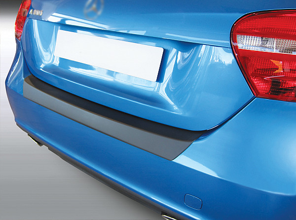 Rear Bumper Protector compatible with Mercedes Benz A Class Hatchback W176 09.2012-06.2015 not for A45 AMG Rearguard, Tailored Fit Bumper Guard, ABS Plastic- Special Colour Carbon Look