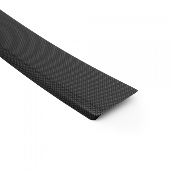 Rear Bumper Protector compatible with Mercedes Benz C Class T Model Estate S205 09.2014-02.2021 not for C63 AMG Rearguard, Tailored Fit Bumper Guard, ABS Plastic- Special Colour Carbon Look
