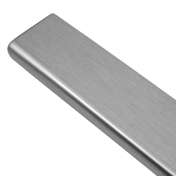 Rear Bumper Protector compatible with Mercedes Benz V Class, Viano, Vito W447 10.2014-02.2019  Rearguard, Tailored Fit Bumper Guard, ABS Plastic- Special Colour Brushed Aluminum Look
