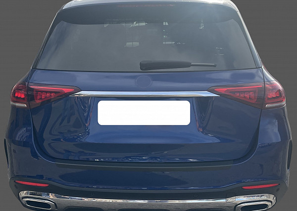 Zaštitna letva stražnjeg branika pogodno za Mercedes Benz GLE 02.2019-> nije za Coupe precizno pristajanje s dubokim zaštitnim rubom, ABS plastika- boja crna mat