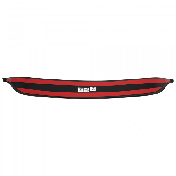 Ladekantenschutz passend für Mercedes Benz CLK Klasse Facelift 209 ab BJ. 5.2005-4.2009 auch für CLK Cabrio passgenau mit Abkantung ABS- Sonderfarbe Carbon Optik