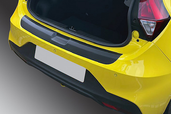 Zaščitna letvica zadnjega odbijača kompatibilna za MG MG3 BJ.2018-12.2023 (ni za Hybrid) zaščita nakladalnega roba z globokim zaščitnim robom, ABS plastika- barva črna mat