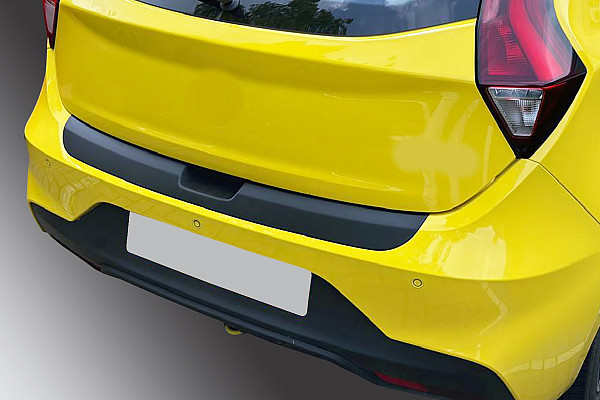 Rear Bumper Protector compatible with MG MG3 BJ.2018-12.2023 (not for Hybrid) Rearguard, Tailored Fit Bumper Guard, ABS Plastic- Special Colour Carbon Look