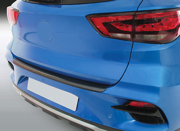 Zaščitna letvica zadnjega odbijača kompatibilna za MG ZS & ZS EV 09.2022->  zaščita nakladalnega roba z globokim zaščitnim robom, ABS plastika- barva črna mat