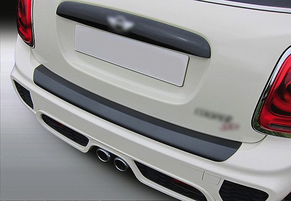 Zaščitna letvica zadnjega odbijača kompatibilna za MINI Cooper F55 03.2014-02.2021 5 vratni zaščita nakladalnega roba z globokim zaščitnim robom, ABS plastika- barva črna mat