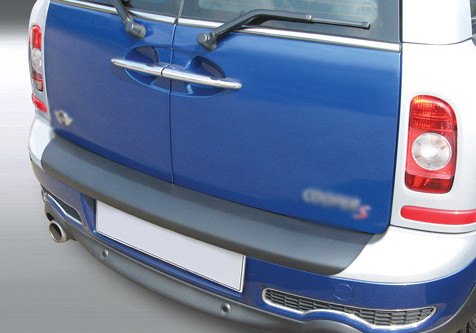 Zaštitna letva stražnjeg branika pogodno za MINI Clubman & Clubvan R55 11.2007-07.2014 također za JCW precizno pristajanje s dubokim zaštitnim rubom, ABS plastika- boja crna mat
