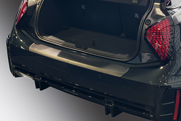 Rear Bumper Protector compatible with MINI Cooper E 03.2024-> Electric 3 doors Rearguard, Tailored Fit Bumper Guard, ABS Plastic- Colour Matte Black