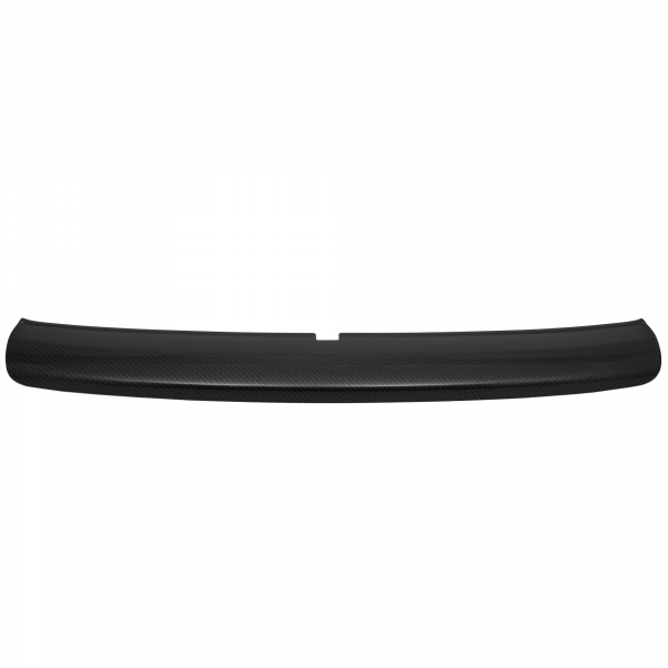 Rear Bumper Protector compatible with MINI Clubman & Clubvan R55 11.2007-07.2014 also for JCW Rearguard, Tailored Fit Bumper Guard, ABS Plastic- Special Colour Carbon Look