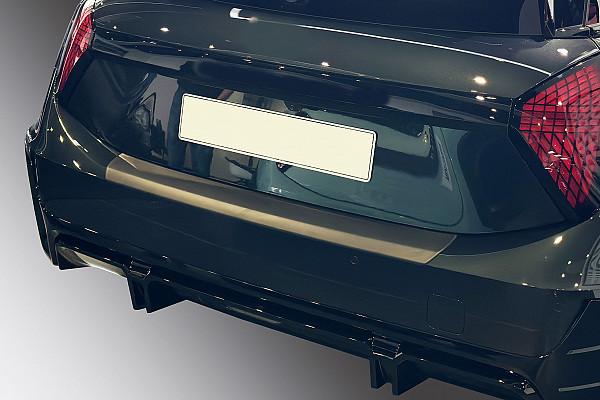 Rear Bumper Protector compatible with MINI Cooper E 03.2024-> Electric 3 doors Rearguard, Tailored Fit Bumper Guard, ABS Plastic- Colour Matte Black