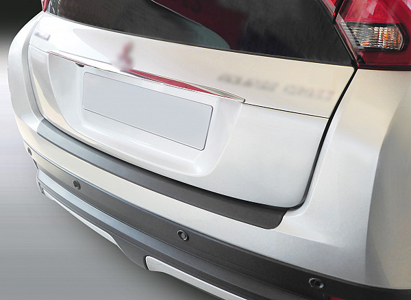 Ladekantenschutz passend für Mitsubishi Eclipse Cross ab BJ. 12.2017-1.2021  passgenau mit Abkantung ABS- Farbe schwarz