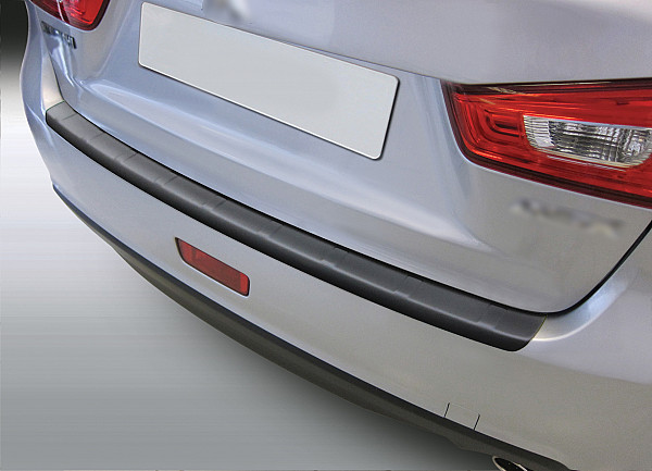 Ladekantenschutz passend für Mitsubishi ASX ab BJ. 11.2012-9.2017  passgenau mit Abkantung ABS- Farbe schwarz