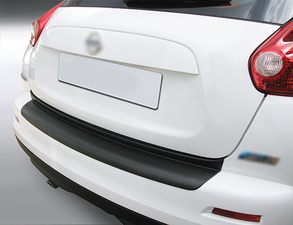 Ladekantenschutz passend für Nissan Juke ab BJ. 10.2010-5.2014  passgenau mit Abkantung ABS- Farbe schwarz
