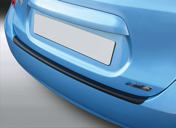 Ladekantenschutz passend für Nissan Note ab BJ. 9.2013-12.2016 nicht für N-Tec passgenau mit Abkantung ABS- Farbe schwarz