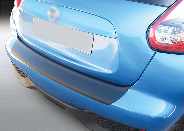 Ladekantenschutz passend für Nissan Juke ab BJ. 6.2014-10.2019 nicht für Nismo RS passgenau mit Abkantung ABS- Farbe schwarz
