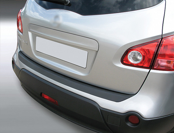 Ladekantenschutz passend für Nissan Qashqai Plus 2 (+2) ab BJ. 2.2007-10.2014  passgenau mit Abkantung ABS- Sonderfarbe Carbon Optik