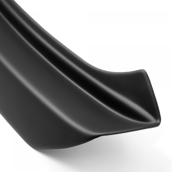 Ladekantenschutz passend für Nissan Qashqai Plus 2 (+2) ab BJ. 2.2007-10.2014  passgenau mit Abkantung ABS- Sonderfarbe Carbon Optik