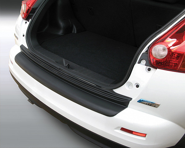 Ladekantenschutz passend für Nissan Juke ab BJ. 10.2010-5.2014  passgenau mit Abkantung ABS- Farbe schwarz