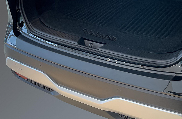 Ladekantenschutz passend für Nissan Qashqai ab BJ. 7.2021-6.2024  passgenau mit Abkantung ABS- Farbe schwarz