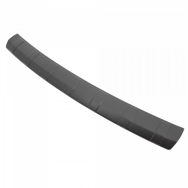 Rear Bumper Protector compatible with Opel Crossland X 06.2017-07.2024  Rearguard, Tailored Fit Bumper Guard, ABS Plastic- Special Colour Carbon Look