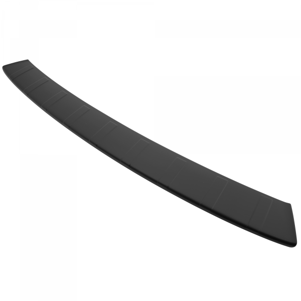 Rear Bumper Protector compatible with Opel Zafira Life 09.2016->  Rearguard, Tailored Fit Bumper Guard, ABS Plastic- Colour Matte Black