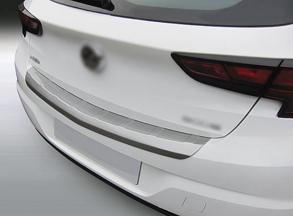 Zaštitna letva stražnjeg branika pogodno za Opel Astra K Hatchback 10.2015-12.2021 nije za Turbo precizno pristajanje s dubokim zaštitnim rubom, ABS plastika- boja crna mat