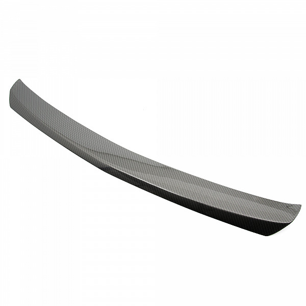 Rear Bumper Protector compatible with Opel Zafira Tourer OPC 01.2012-06.2019  Rearguard, Tailored Fit Bumper Guard, ABS Plastic- Special Colour Carbon Look