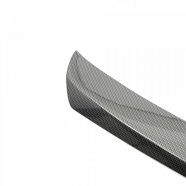 Rear Bumper Protector compatible with Opel Zafira Tourer OPC 01.2012-06.2019  Rearguard, Tailored Fit Bumper Guard, ABS Plastic- Special Colour Carbon Look