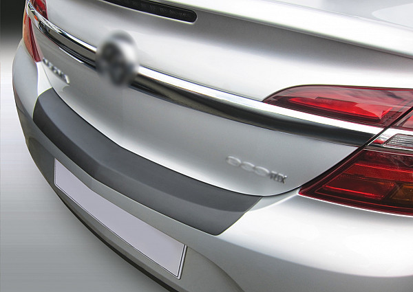 Ladekantenschutz passend für Opel Insignia Limousine ab BJ. 10.2013-3.2017 Stufenheck & Schrägheck passgenau mit Abkantung ABS- Sonderfarbe Aluminium Gebürstet Optik