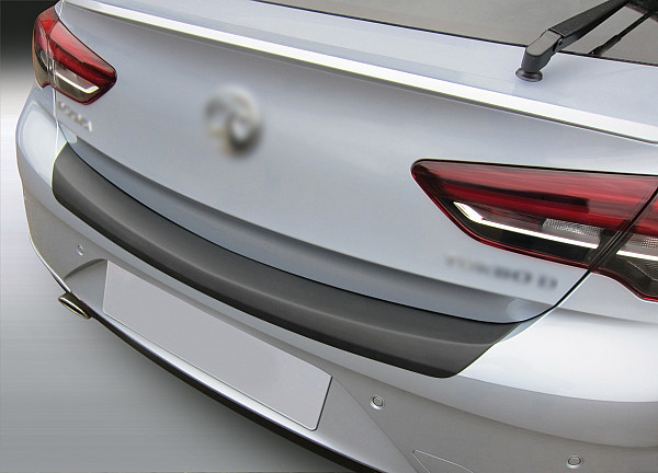 Ladekantenschutz passend für Opel Insignia Limousine & Grand Sport ab BJ. 6.2017-12.2022  passgenau mit Abkantung ABS- Farbe schwarz
