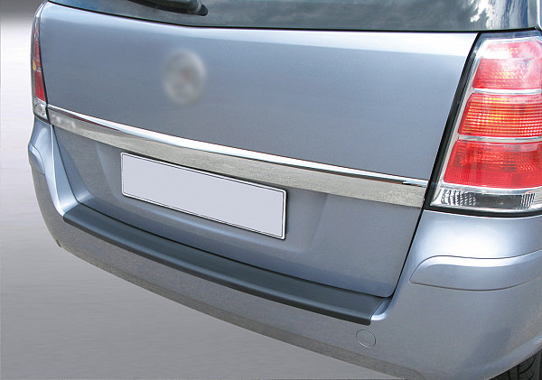 Ladekantenschutz passend für Opel Zafira B Family ab BJ. 7.2005-12.2014 nicht für OPC passgenau mit Abkantung ABS- Farbe schwarz