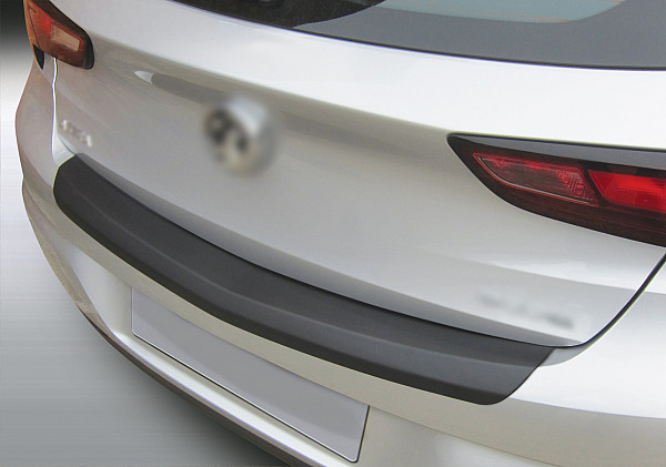 Rear Bumper Protector compatible with Opel Astra K Hatchback 10.2015-12.2021 not for Turbo Rearguard, Tailored Fit Bumper Guard, ABS Plastic- Colour Matte Black