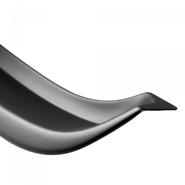 Rear Bumper Protector compatible with Opel Corsa D 06.2006-11.2014 3 doors Rearguard, Tailored Fit Bumper Guard, ABS Plastic- Special Colour Gloss Black