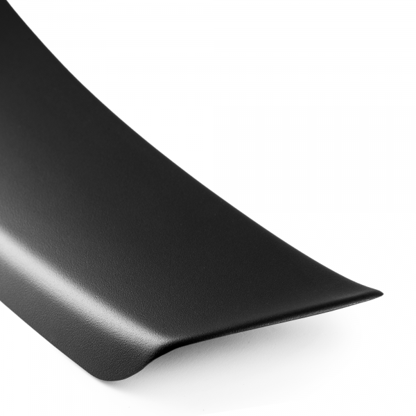 Zaštitna letva stražnjeg branika pogodno za Opel Agila 12.2007-12.2014  precizno pristajanje s dubokim zaštitnim rubom, ABS plastika- posebna boja izgled brušeni aluminij