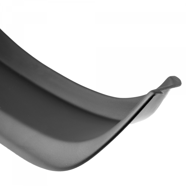 Rear Bumper Protector compatible with Opel Corsa D OPC 06.2006-11.2014 3 doors, only for OPC Rearguard, Tailored Fit Bumper Guard, ABS Plastic- Colour Matte Black