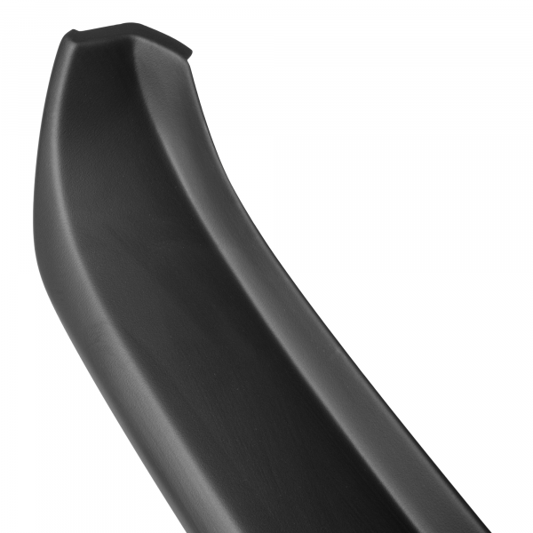 Rear Bumper Protector compatible with Opel Corsa D OPC 06.2006-11.2014 3 doors, only for OPC Rearguard, Tailored Fit Bumper Guard, ABS Plastic- Colour Matte Black
