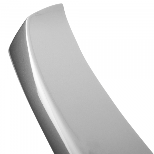 Rear Bumper Protector compatible with Opel Zafira Tourer OPC 01.2012-06.2019  Rearguard, Tailored Fit Bumper Guard, ABS Plastic- Special Colour Silver