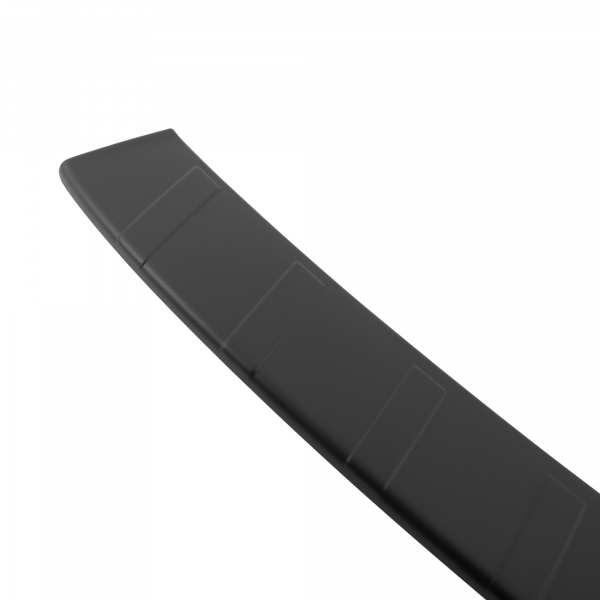 Rear Bumper Protector compatible with Opel Zafira Life 09.2016->  Rearguard, Tailored Fit Bumper Guard, ABS Plastic- Colour Matte Black