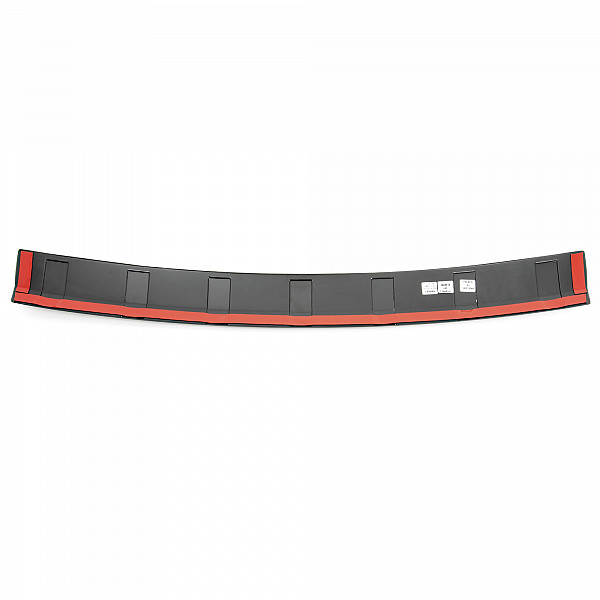 Rear Bumper Protector compatible with Opel Crossland X 06.2017-07.2024  Rearguard, Tailored Fit Bumper Guard, ABS Plastic- Special Colour Carbon Look