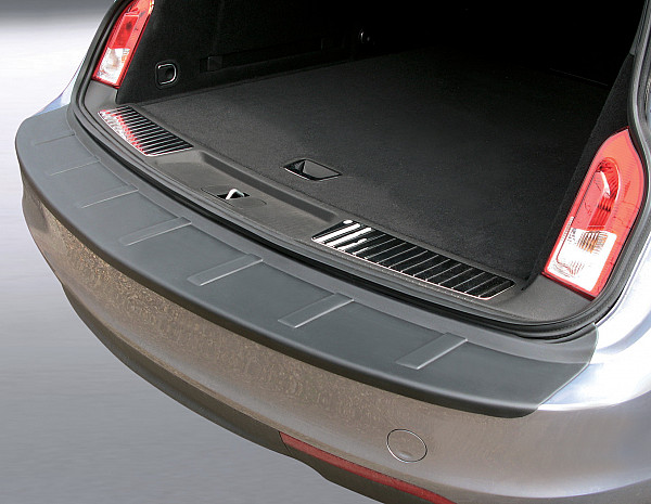 Ladekantenschutz passend für Opel Insignia Sports Tourer Kombi ab BJ. 11.2008-3.2017  passgenau mit Abkantung ABS- Farbe schwarz