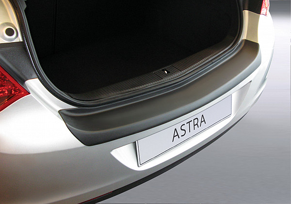 Zaštitna letva stražnjeg branika pogodno za Opel Astra J Hatchback 12.2009-08.2012  precizno pristajanje s dubokim zaštitnim rubom, ABS plastika- boja crna mat