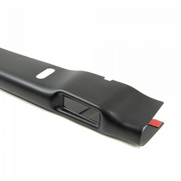 Rear Bumper Protector compatible with Opel Movano Cargo & Passenger (Facelift) 09.2003-06.2010  Rearguard, Tailored Fit Bumper Guard, ABS Plastic- Special Colour Silver