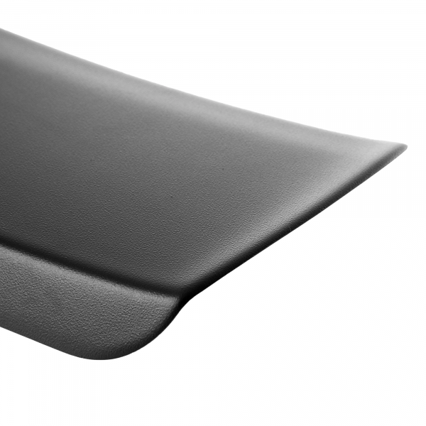 Rear Bumper Protector compatible with Opel Corsa F 11.2019-> GS Line, Ultimate, Premium Rearguard, Tailored Fit Bumper Guard, ABS Plastic- Colour Matte Black