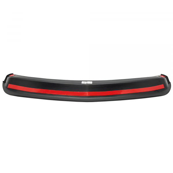 Rear Bumper Protector compatible with Opel Corsa D OPC 06.2006-11.2014 3 doors, only for OPC Rearguard, Tailored Fit Bumper Guard, ABS Plastic- Colour Matte Black