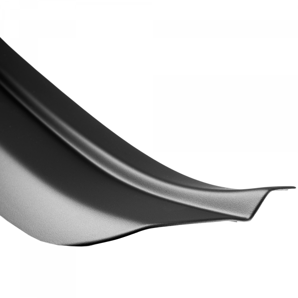 Ladekantenschutz passend für Peugeot 208 ab BJ. 4.2012-12.2019  passgenau mit Abkantung ABS- Sonderfarbe Aluminium Gebürstet Optik